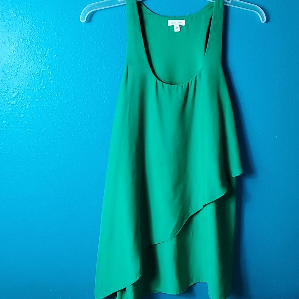 SILENCE + NOISE SMALL GREEN TOP